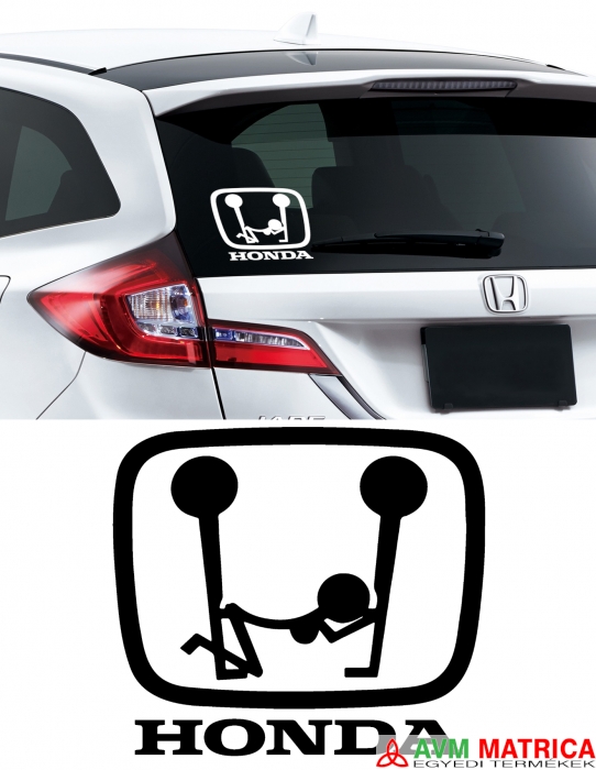 Honda barátok matrica