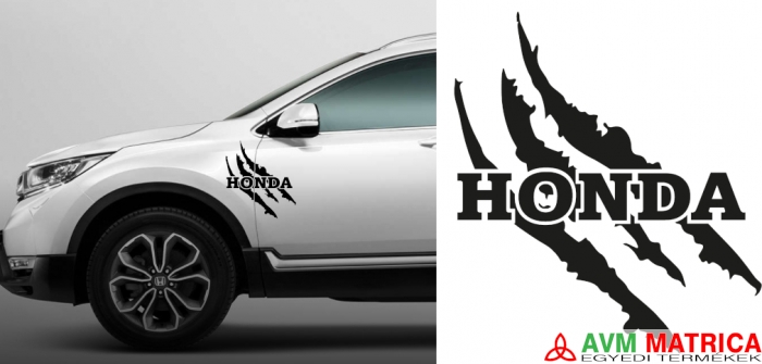 Honda karmolás autómatrica