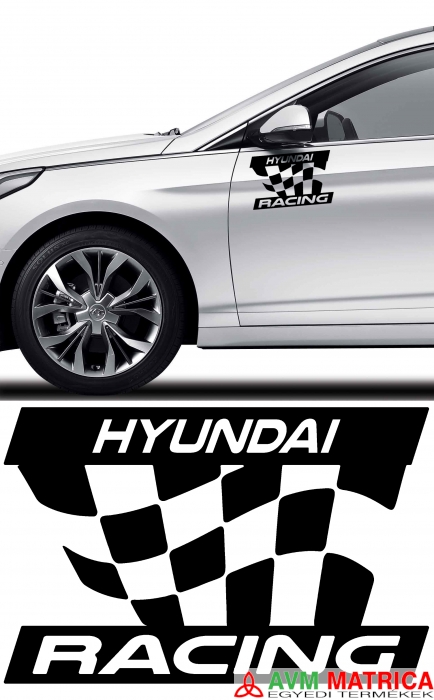 Hyundai racing matrica