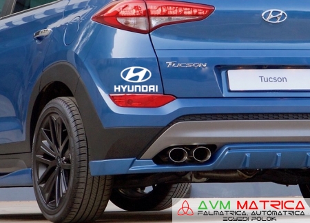 Hyundai logó felirattal autómatrica Hyundai logó felirattal autómatrica