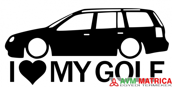 I love my GOLF autómatrica