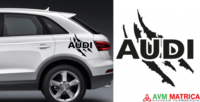 Audi karmolás autómatrica