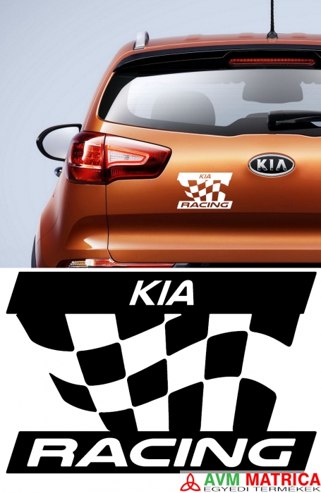KIA racing matrica