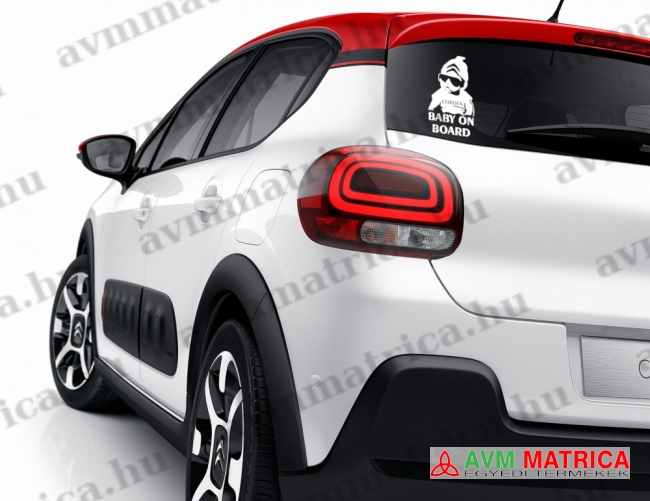 Citroen baby on board 2 matrica