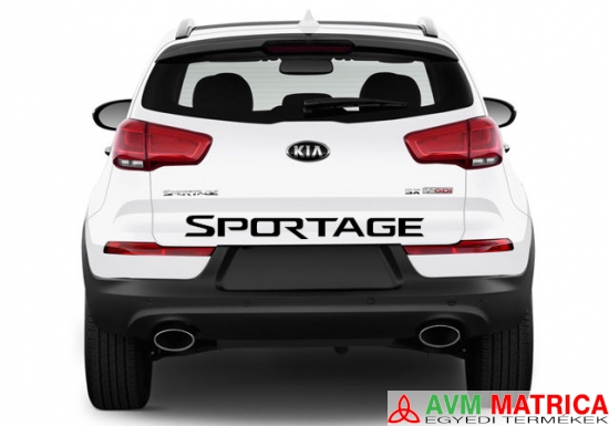 KIA Sportage szélvédőmatrica