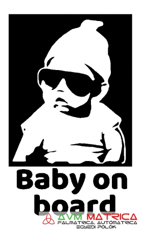 Baby on board autómatrica