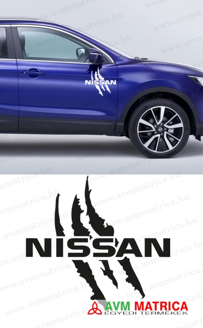 Nissan karmolás autómatrica