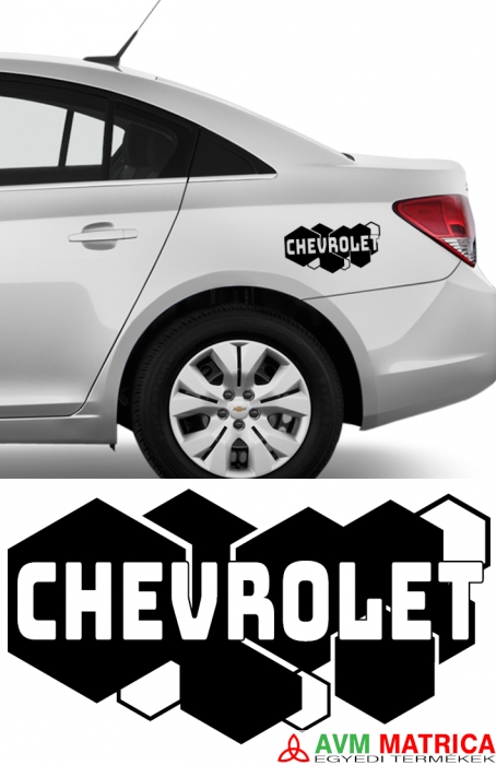 Méhsejt hátteres Chevrolet matrica