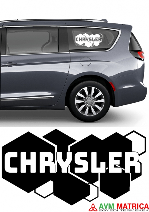 Méhsejt hátteres Chrysler matrica Méhsejt hátteres Chrysler matrica
