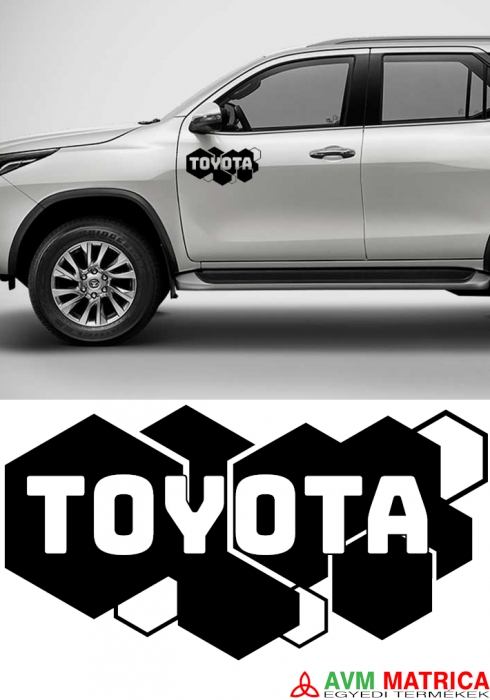 Méhsejt hátteres Toyota matrica