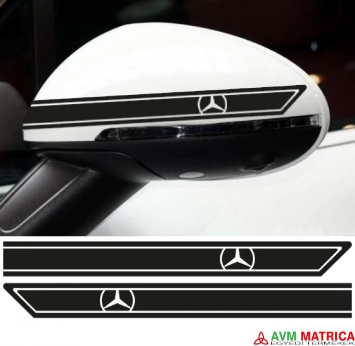 Mercedes visszapillantó dekorcsík 6 Mercedes visszapillantó dekorcsík 6