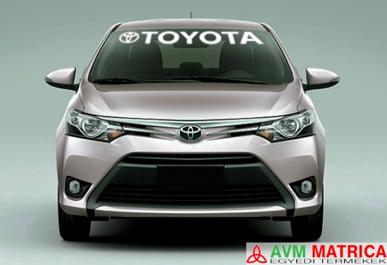 Toyota szélvédőmatrica 1