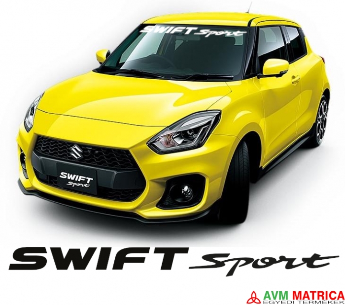 Swift Sport szélvédőmatrica