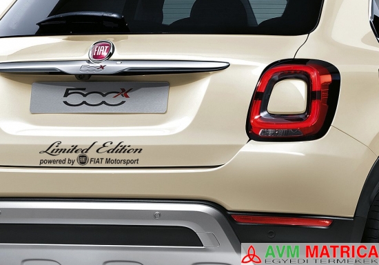 Limited Edition - powered by Fiat Motorsport autómatrica