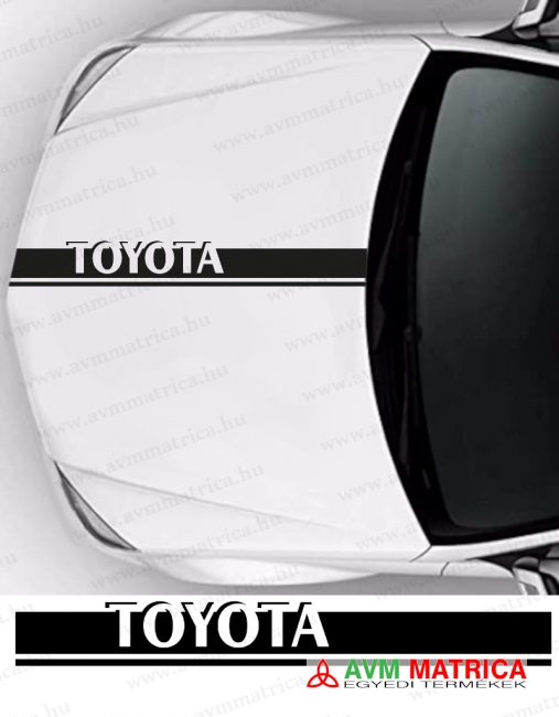 Toyota autómatrica motorháztetőre