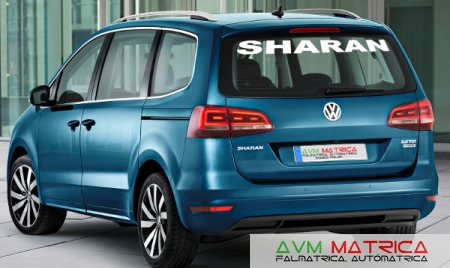 Volkswagen Sharan szélvédőmatrica 1