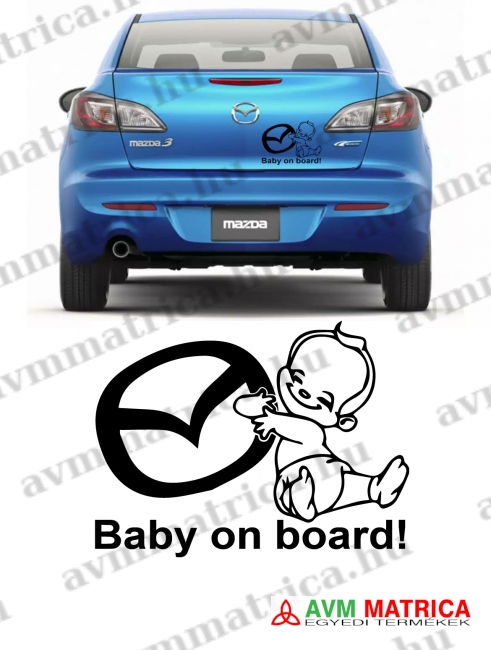 Mazda baby on board 2 autómatrica Mazda baby on board 2 autómatrica