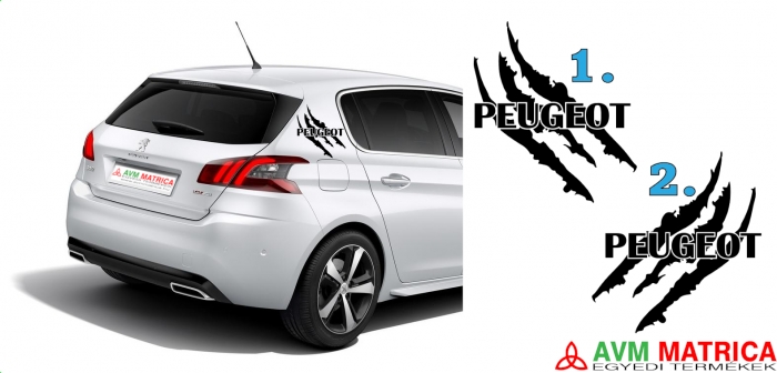 Peugeot karmolás autómatrica Peugeot karmolás autómatrica