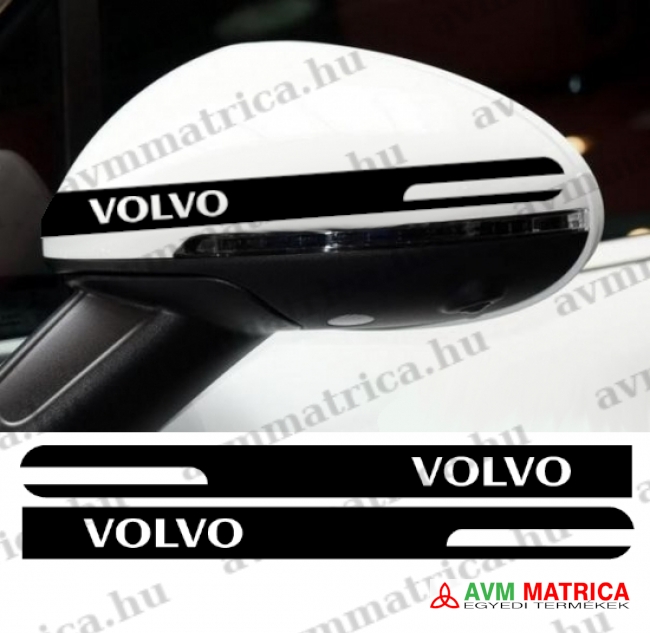 Volvo visszapillantó dekorcsík matrica 4