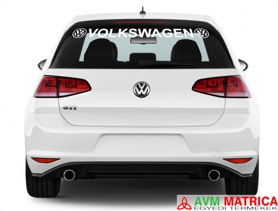 Volkswagen szélvédőmatrica 2