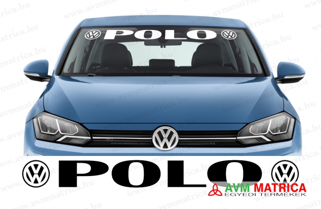POLO szélvédőmatrica