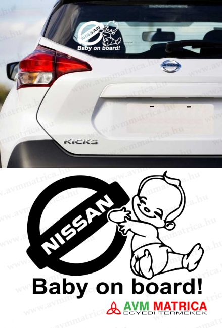 Nissan baby on board autómatrica Nissan baby on board autómatrica