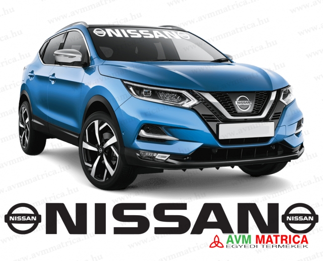 Nissan szélvédőmatrica 2