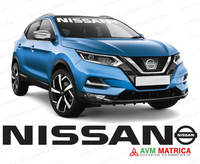 Nissan szélvédőmatrica 1
