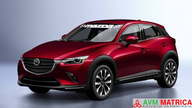 Mazda szélvédő matrica 2