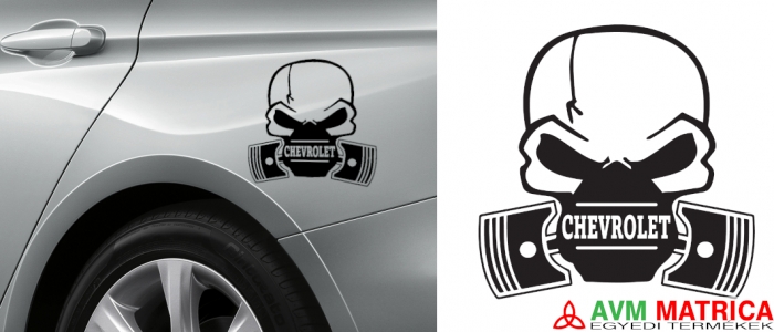 Skull mask - chevrolet autómatrica