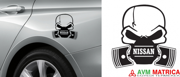 Skull mask - Nissan autómatrica