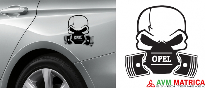 Skull mask - opel autómatrica