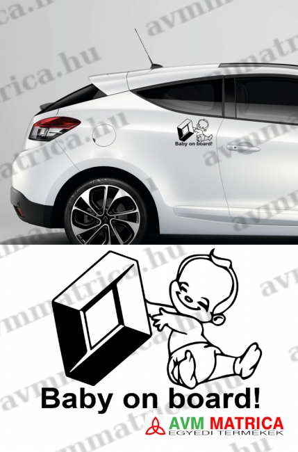 Renault baby on board matrica