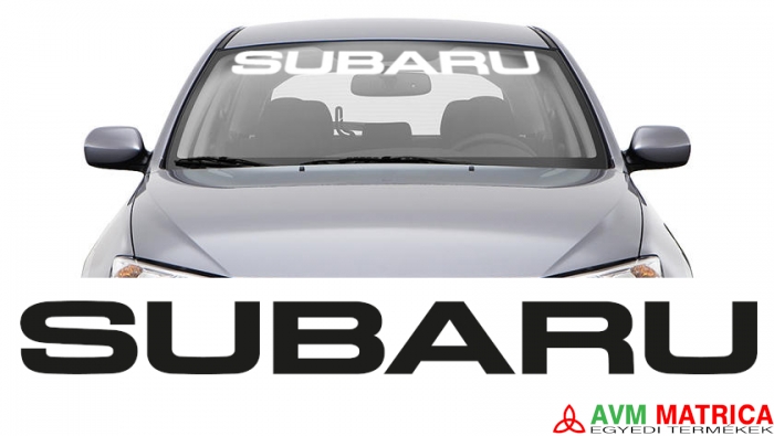 Subaru szélvédőmatrica