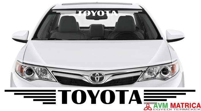Toyota szélvédőmatrica 3