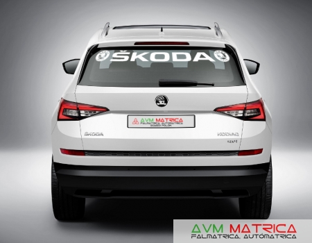 Skoda szélvédőmatrica 2 Skoda szélvédőmatrica 2