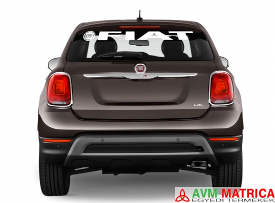 Fiat szélvédőmatrica