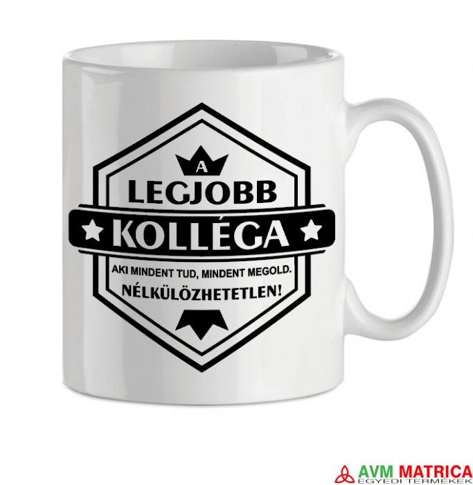 A legjobb kolléga feliratos bögre