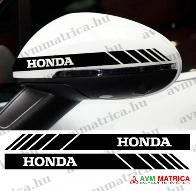 HONDA visszapillantó dekorcsík matrica 1