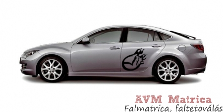 Mazda autóra matrica 3