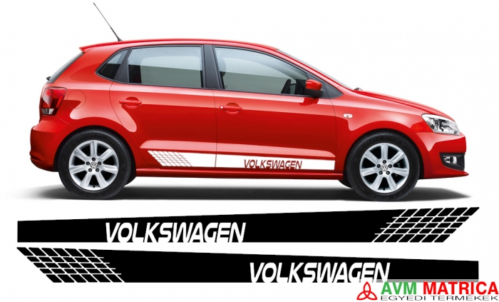 Volkswagen oldalcsík 2 matrica Volkswagen oldalcsík 2 matrica