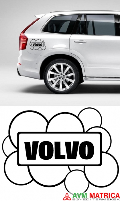 Volvo buborék matrica autóra Volvo buborék matrica autóra