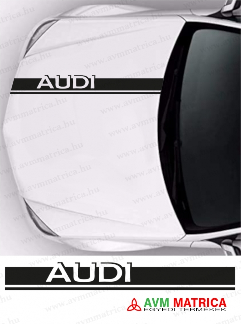 Audi autómatrica motorháztetőre