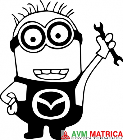 Mazda szerelő minion autómatrica