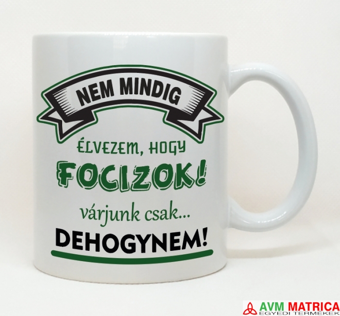 Nem mindig élvezem... bögre