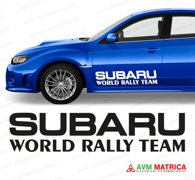 Subaru world rally team autómatrica