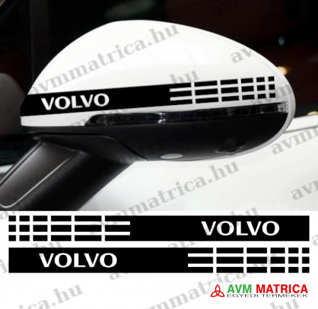 Volvo visszapillantó dekorcsík matrica 2 Volvo visszapillantó dekorcsík matrica 2