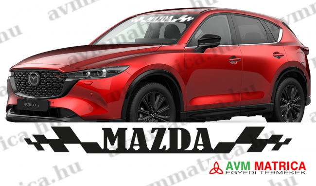Mazda szélvédőmatrica 3