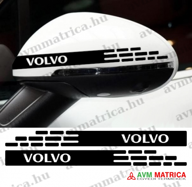 Volvo visszapillantó dekorcsík matrica 3 Volvo visszapillantó dekorcsík matrica 3