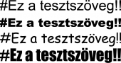 Szöveg szerelő